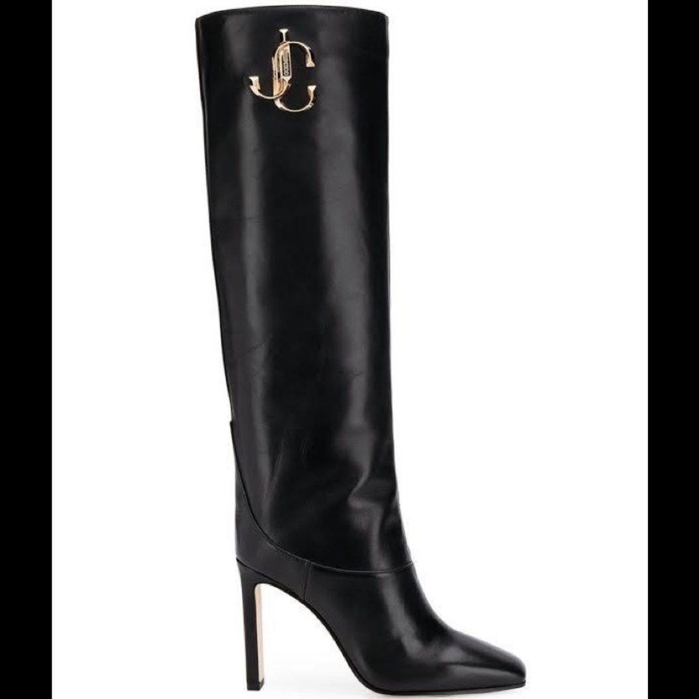 - Jimmy Choo leather boots